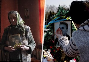 Zármutek ukrajinských matek: Nadiya přišla o syna v Buči, Natalie zase v Sumě