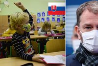 Slovensko otevře školy pro první stupně a maturanty. I když jsou nemocnice dál plné