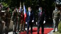 Návštěva slovenského premiéra v Česku: Andrej Babiš (ANO) a Igor Matovič (3. 6. 2020)
