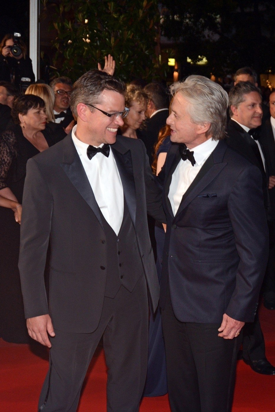 Matt Damon a Michael Douglas jsou přátelé.