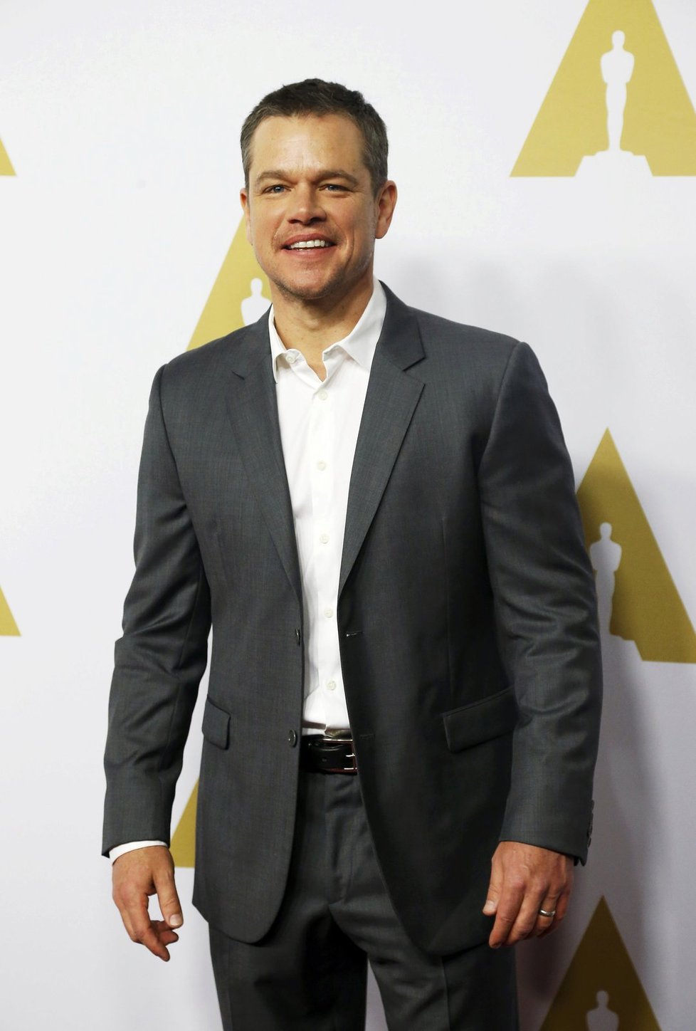 Matt Damon je nominovaný za roli ve filmu Marťan.