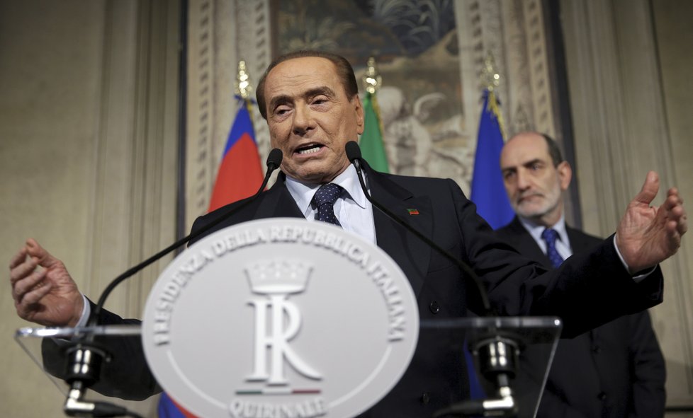 Bývalý italský premiér Silvio Berlusconi