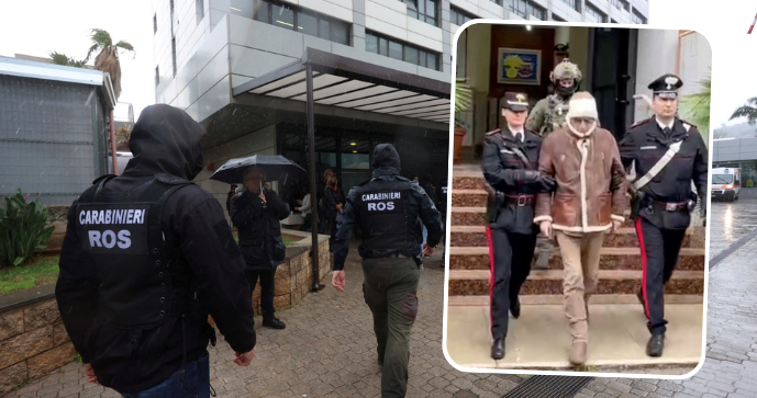 Italští policie zadrželi údajnou milenku mafiánského bosse Messina Denary.