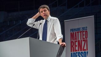 Matteo Renzi dodal šťávu levici. Teď je na řadě celá Itálie Matteo Renzi dodal šťávu levici. Teď je na řadě celá Itálie