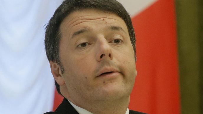 Italský premiér Matteo Renzi