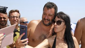 Italský exministr vnitra Matteo Salvini