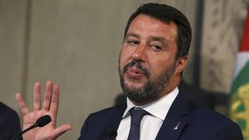 Italský exministr vnitra Matteo Salvini