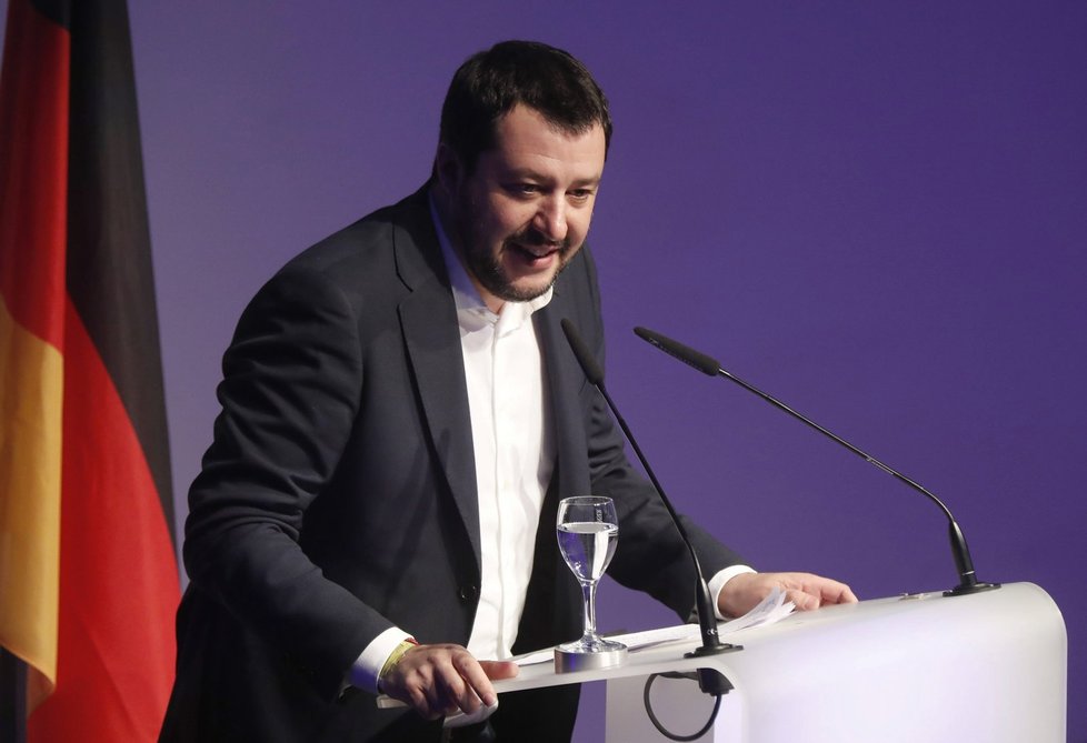 Matteo Salvini, lídr italské Ligy Severu