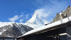 Lavina v Alpách (ilustrační foto)