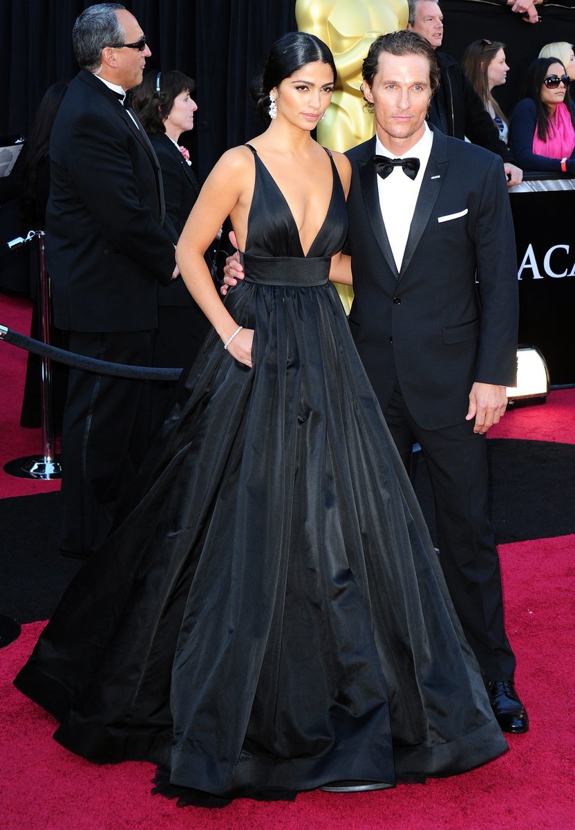 Matthew McConaughey se svou krásnou přítelkyní, modelkou Camilou Alves