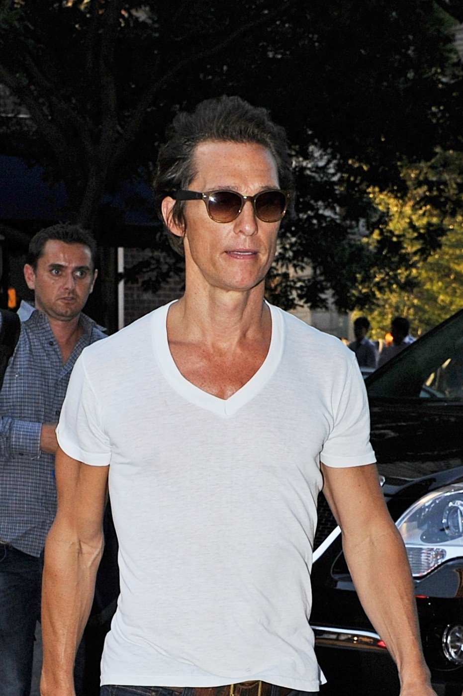 Matthew McConaughey je jen kost a kůže. Je vidět, že přípravu na svoji novou roli bere zodpovědně.