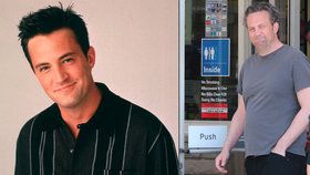 Chandler z Přátel Matthew Perry slaví 48. narozeniny!  Zub času na něm pořádně zahlodal.