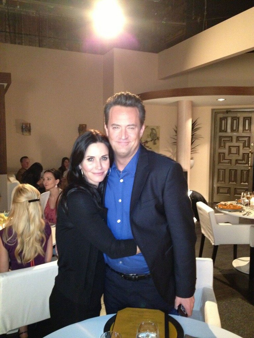 Matthew Perry a Courtney Cox