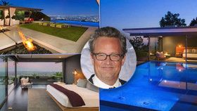 Matthew Perry prodává svůj luxusní dům v Hollywood Hills.