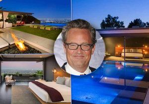 Matthew Perry prodává svůj luxusní dům v Hollywood Hills.