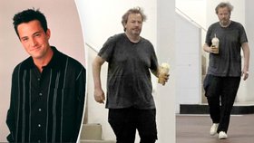 Chandlere, jsi to ty?! Hvězda Přátel Matthew Perry vypadá jako bezdomovec!