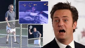 Dvě hodiny před svou smrtí hrál Matthew Perry pickerball, pak šel do vířivky...