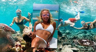 Hokejová hvězda si užívá radovánky s krásnou Dominikou: Velké divy na Maledivy!