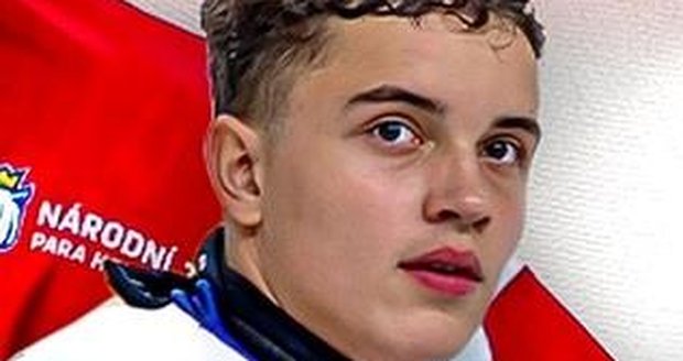 Čerstvý parahokejový reprezentant Matyáš Frýdl (15). Čerstvý parahokejový reprezentant Matyáš Frýdl (15).