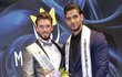 Matyáš Hložek a úřadující nejkrásnější muž světa Mister International, čtyřiadvacetiletý Paul Iskandar z Libanonu.