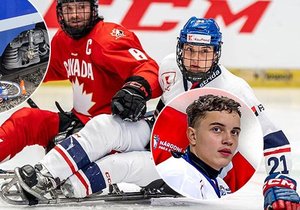Matýše Frýdla (15) z Kopřivnice srazil vlak a přišel o nohu. Sportu se nevzdal, z nadějného fotbalisty se stal reprezentant v parahokeji.
