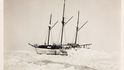 Polární loď Maud během své objevitelské plavby