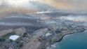 Nejvíce postiženo bylo město Lahaina na západě ostrova, kde plameny podle leteckých záběrů zničily celé čtvrti, včetně historického centra