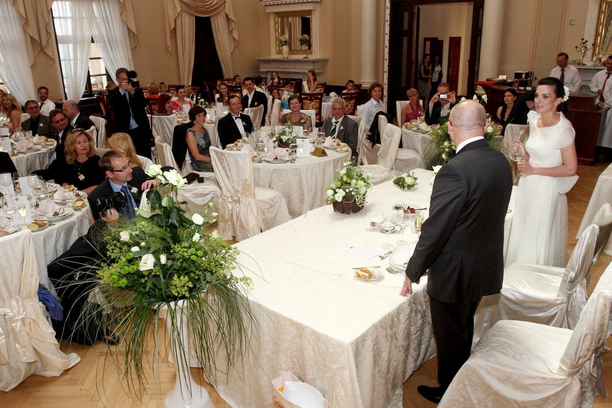 Velkolepá svatební hostina