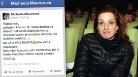 Maurerová podvedla bohatého muže a teď prosí o práci! Značka: beru všechno!