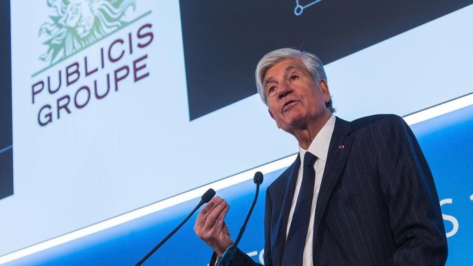 Maurice Lévy, předseda Publicis Groupe – jedné z největší reklamních společností na světě