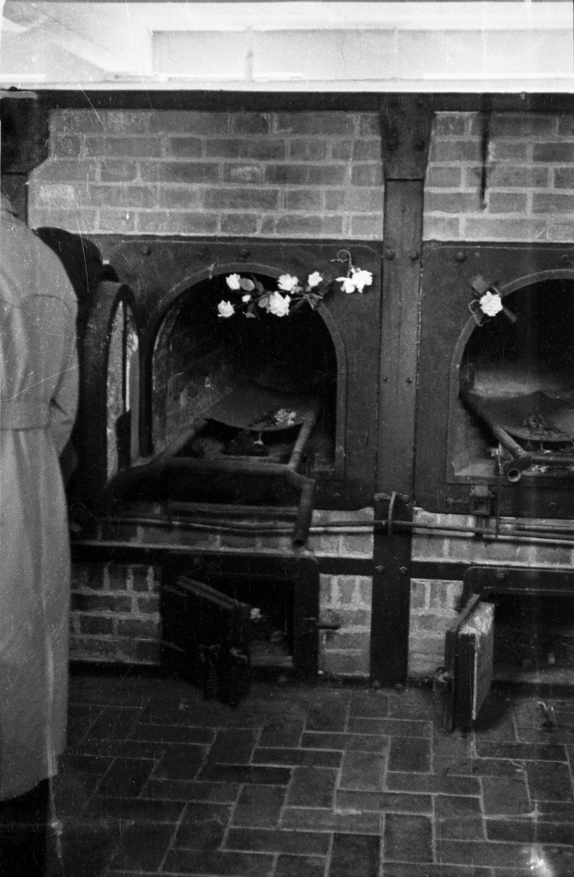 Kremační pece v koncentračním táboře Mauthausen
