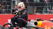 Max Verstappen slaví svůj triumf ve Velké ceně Francie