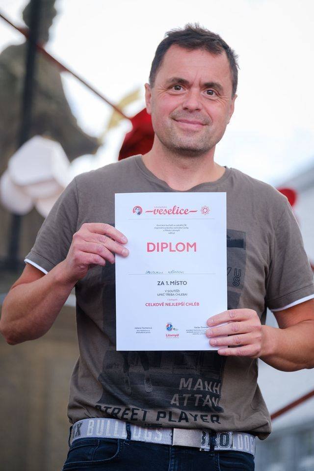 Opět 1.místo. Maxijedlík alias Jaroslav Němec nemá na tuzemských soutěžích konkurenci.