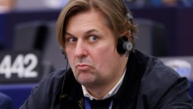 Lídr eurokandidátky Alternativy pro Německo (AfD) Maximilian Krah