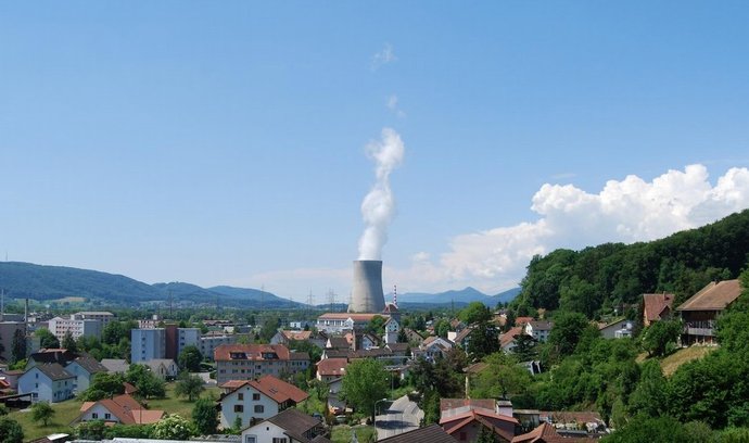 Maxnenergy odebírá elektřinu i ze švýcarské jaderné elektrárny Gösgen