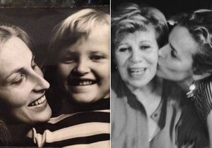 Tereza Maxová a Eva Herzigová zveřejnily fotky se svými maminkami.