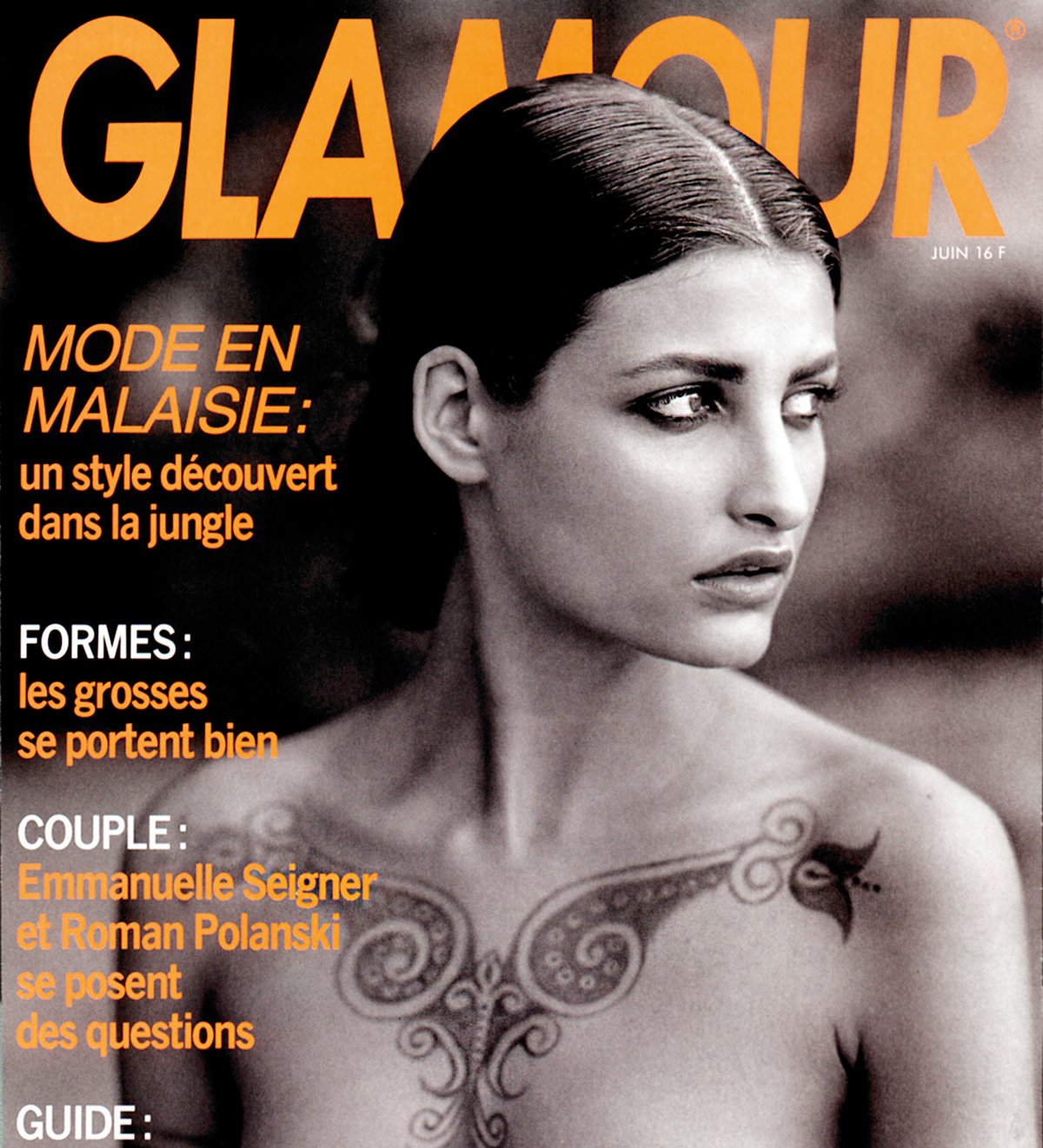 Nejslavnější obálka Terezy Maxové je ta „malajsijská“, francouzský Glamour z&nbsp;června 1992