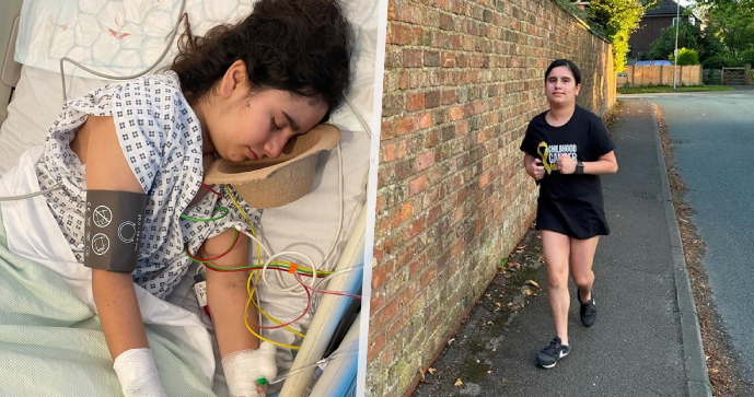 Maye Tohidové (12) v červnu lékaři diagnostikovali vzácný druh mozkového nádoru.