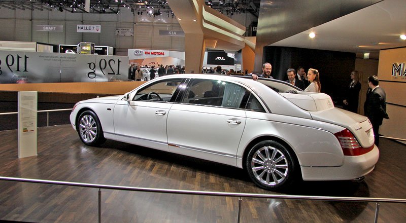 Maybach v Ženevě 2010