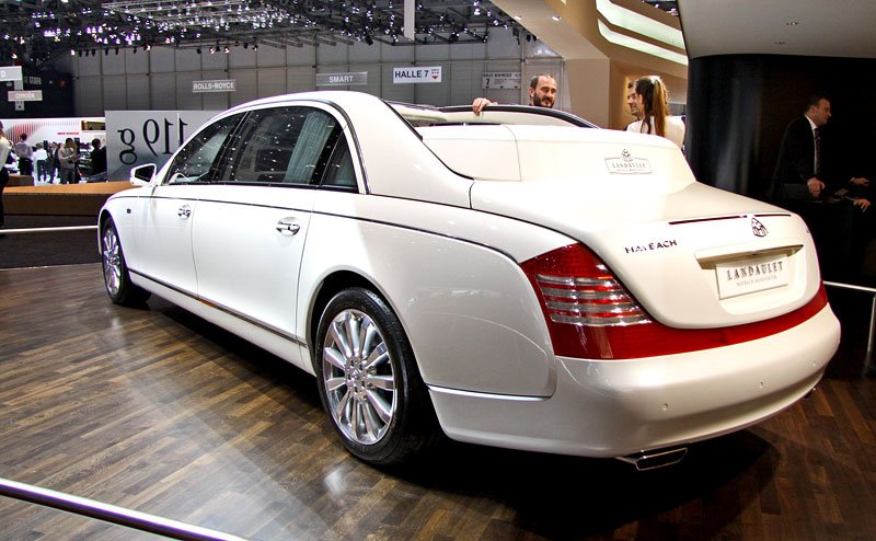 Maybach v Ženevě 2010