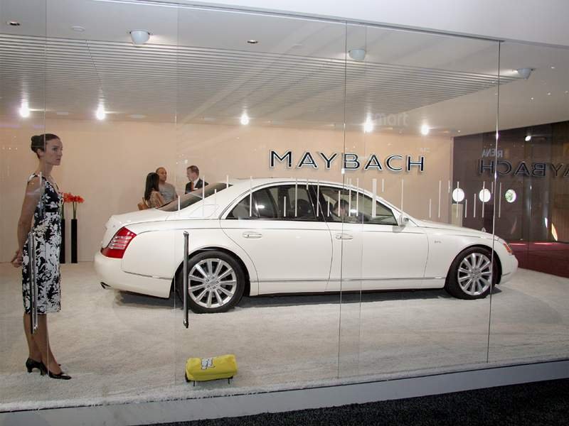 Maybach v Paříži 2006