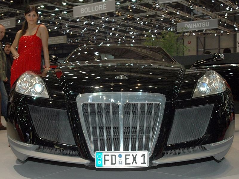 Maybach v Ženevě 2006