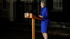 Projev britské premiérky Theresy Mayové poté, co ustála hlasování o nedůvěře (16. 1. 2019)