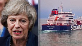 Británie vyzvala Írán k okamžitému propuštění zadrženého tankeru.