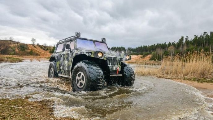 Maz-Man BME-1015 je další nezastavitelný off-road z východu