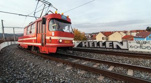 Mazací tramvaj: Unikátní pick-up na kolejích