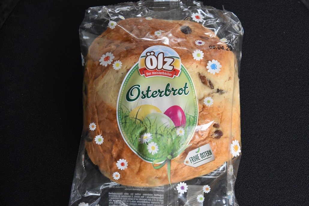 Osterbrot Ölz (Velikonoční chléb) z Tesca