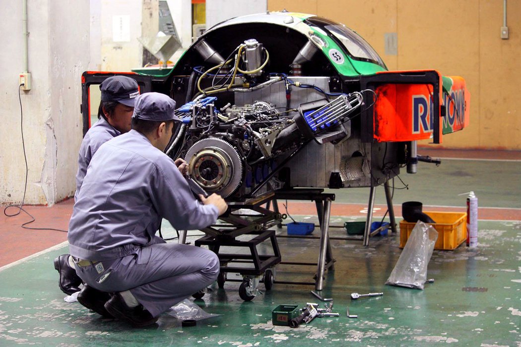 Mazda 787B v Le Mans 2011