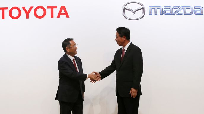 Mazda a Toyota