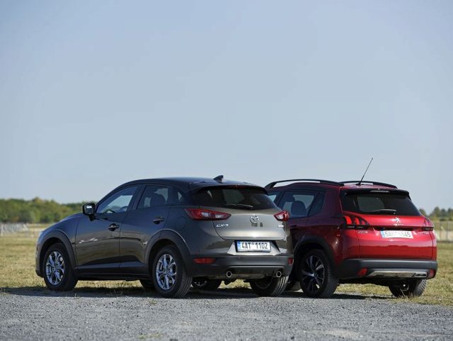 Mazda CX-3 vs. Peugeot 2008